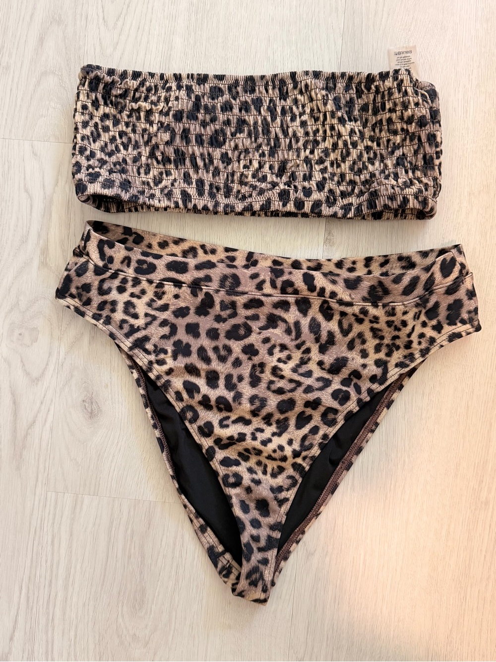 Spiritual Gangster leopard swim set